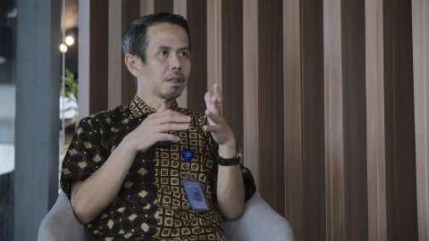 Direktur Utama BPDLH, Joko Tri Haryanto mengenai lingkungan hidup. Foto oleh Tubagus P.